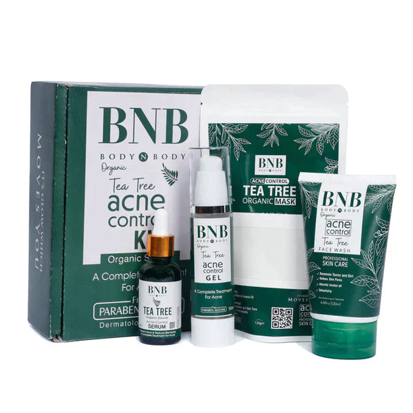 BNB ACNE CONTROL KIT 🌟 ~ Gel + Skin Care + Organic Mask + Serum